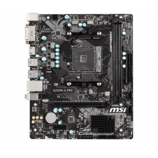 MSI A320M-A Pro AMD Micro-ATX Motherboard