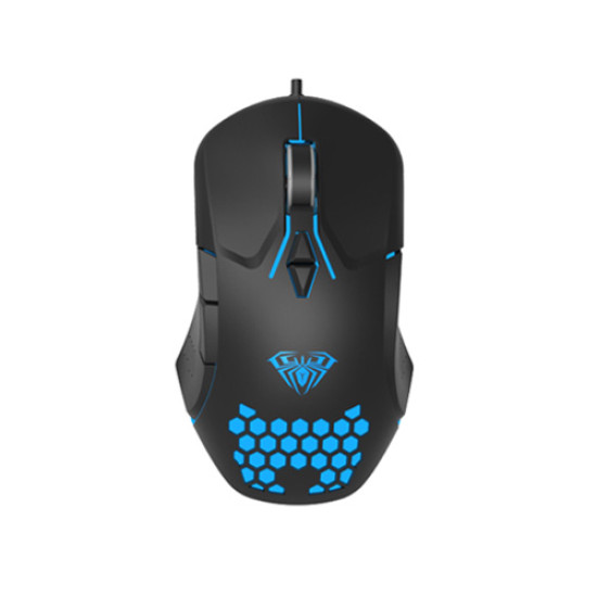 AULA F809 Backlit Macro Programming Wired Gaming Mouse